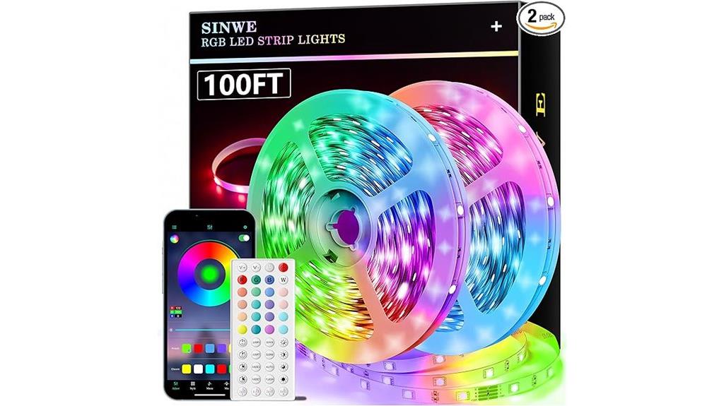 100 foot led bedroom lights