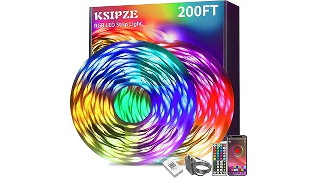 200ft rgb led lights