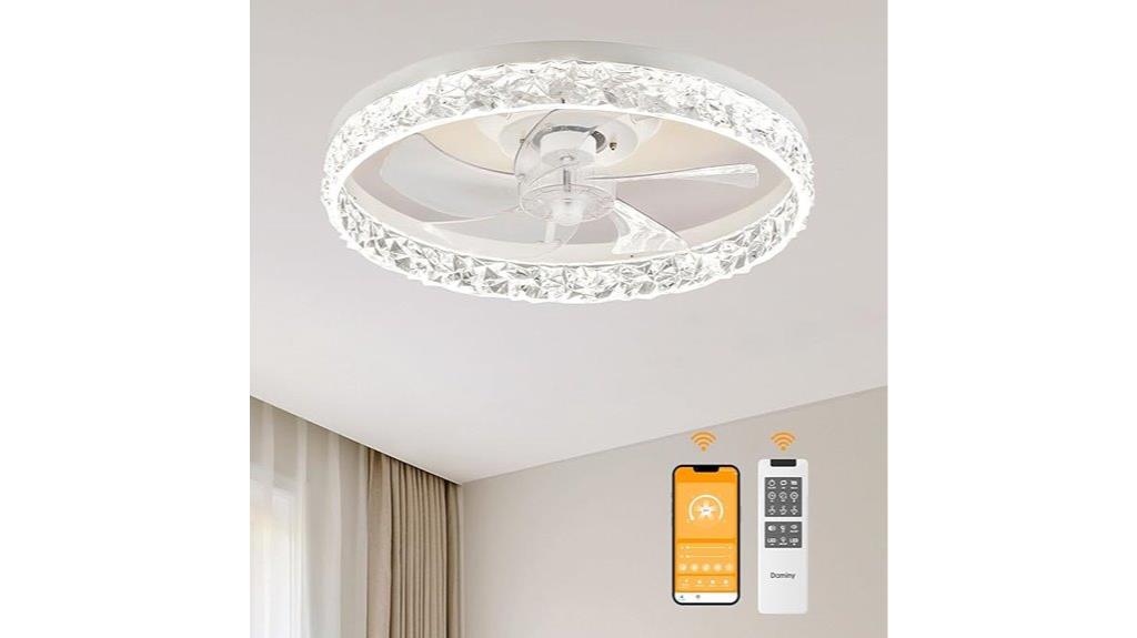 20 inch white ceiling fan