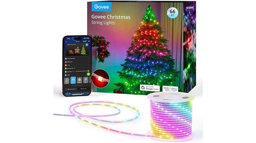 66ft app controlled lights