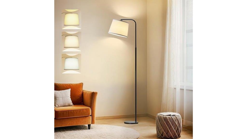 adjustable color temperature floor