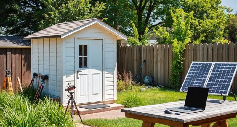 affordable backyard solar setup
