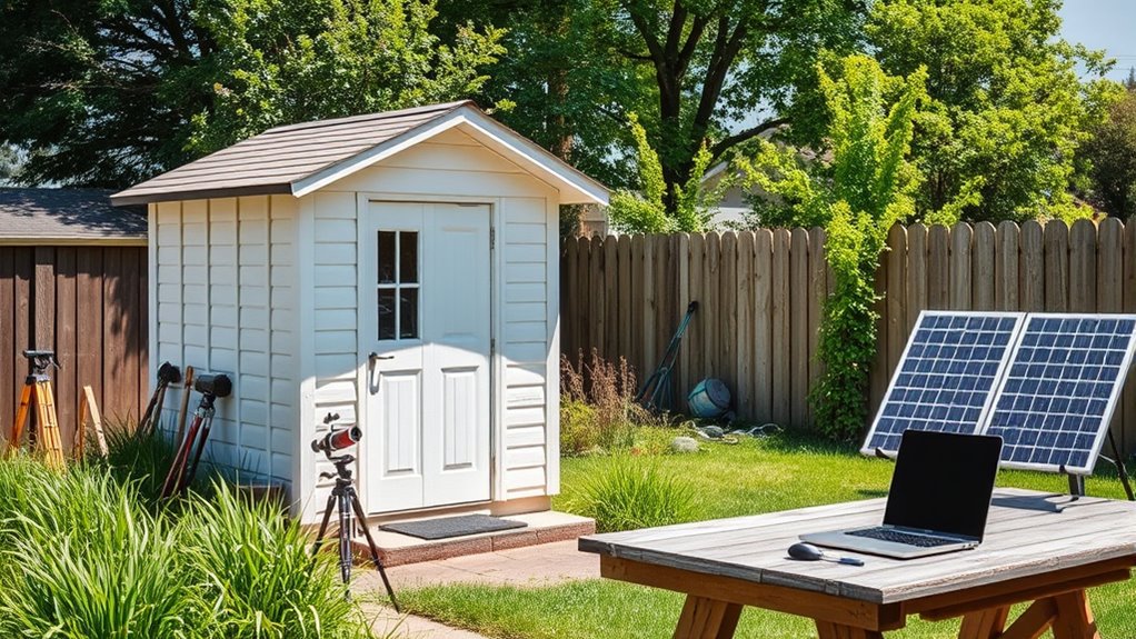 affordable backyard solar setup