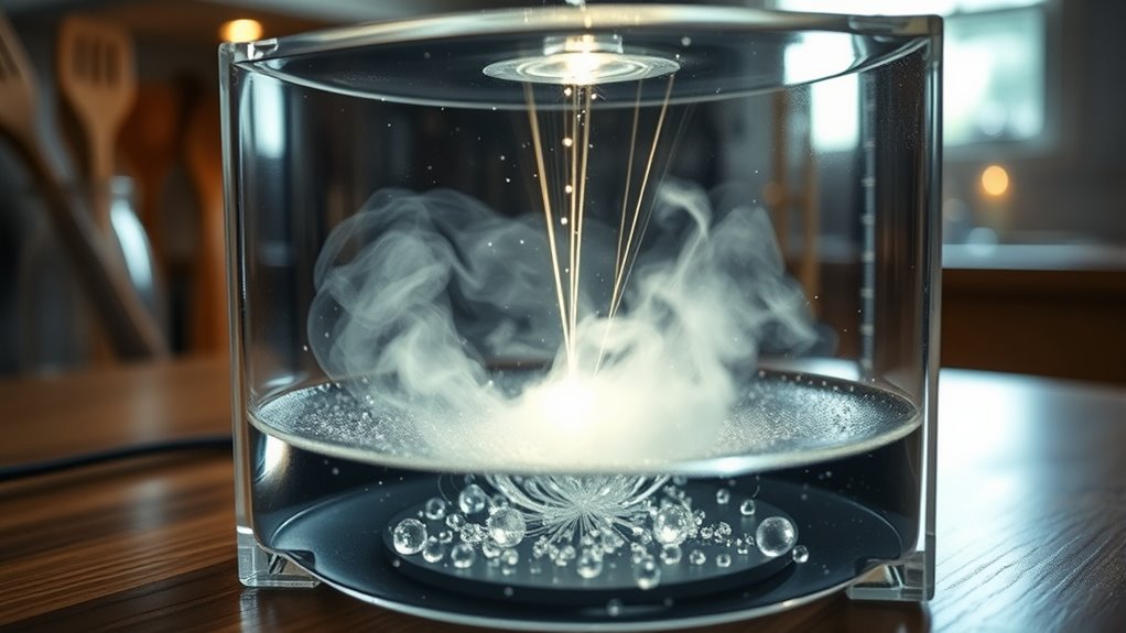 assemble transparent sealed chamber