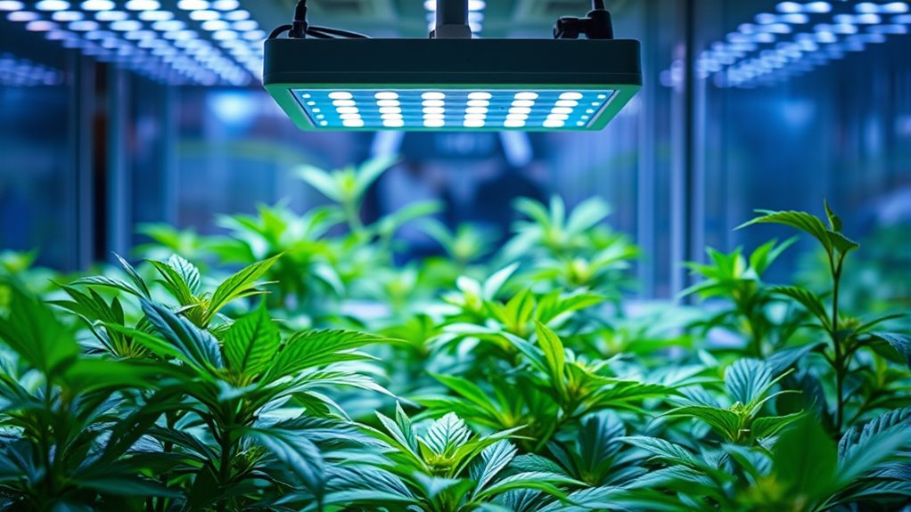 assessing grow light effectiveness