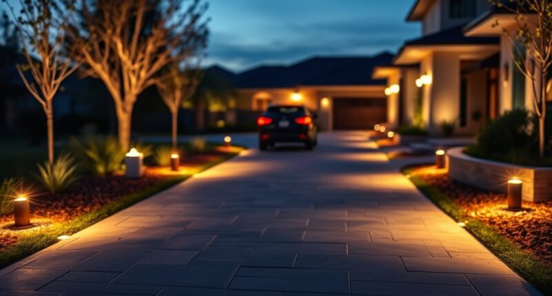 automated lighting arrival scenes