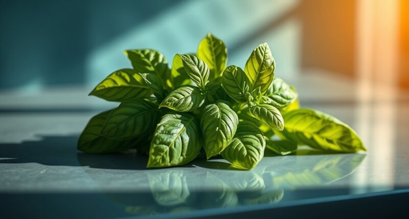 basil bitter note reduction