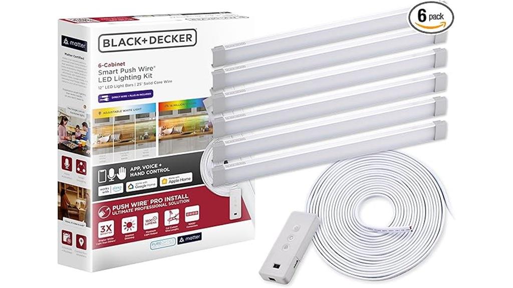 black decker under cabinet lighting