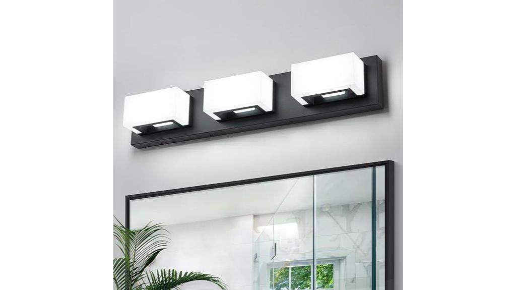 black led vanity lights