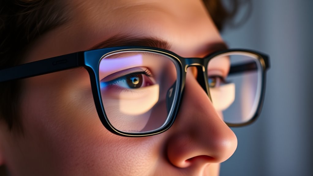 blue light reduces eye strain