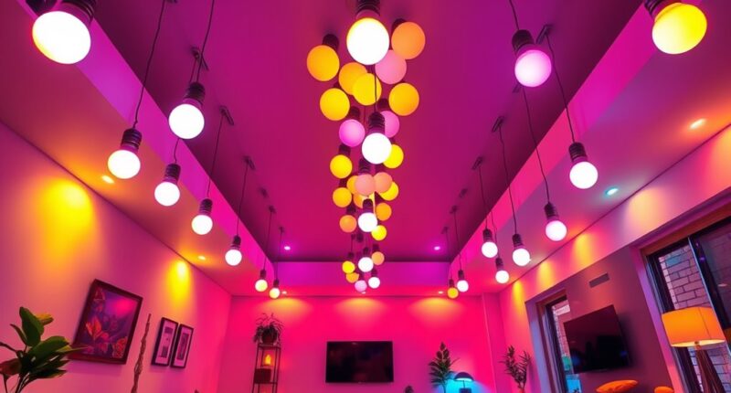bright energy efficient large room bulbs