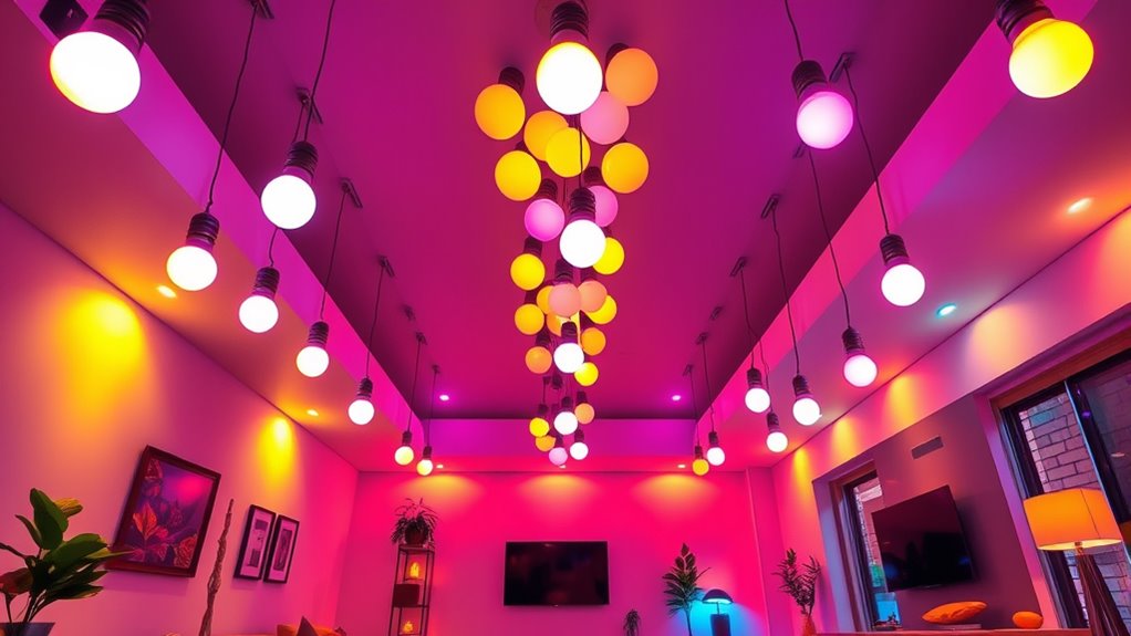bright energy efficient large room bulbs