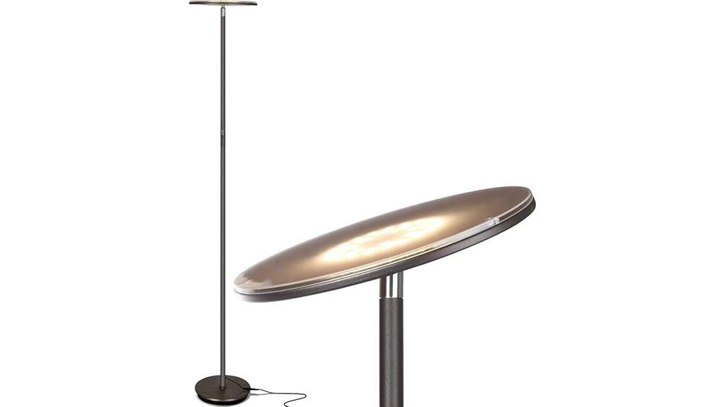 bright led floor lamp