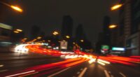city traffic light art