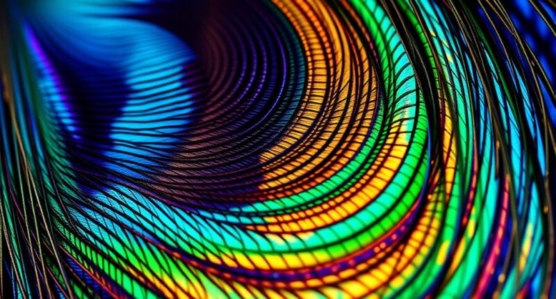 color changes in thin films