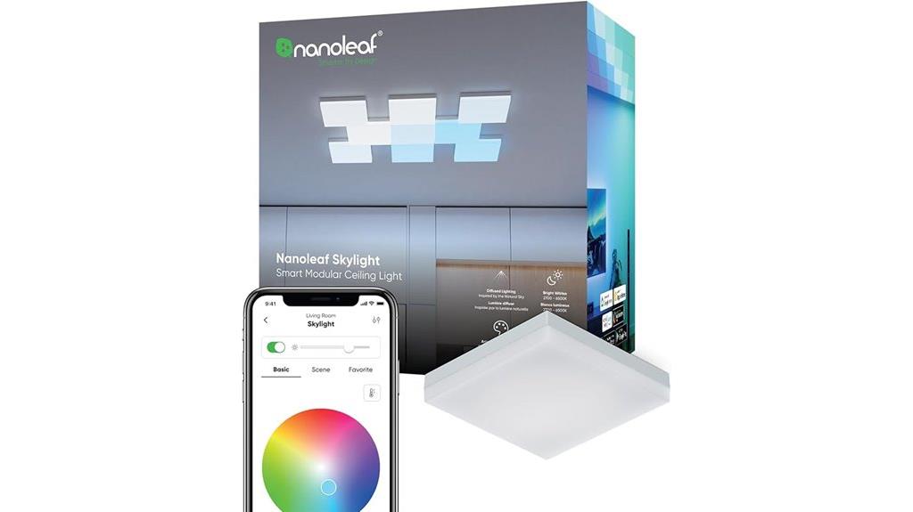 color changing ceiling light