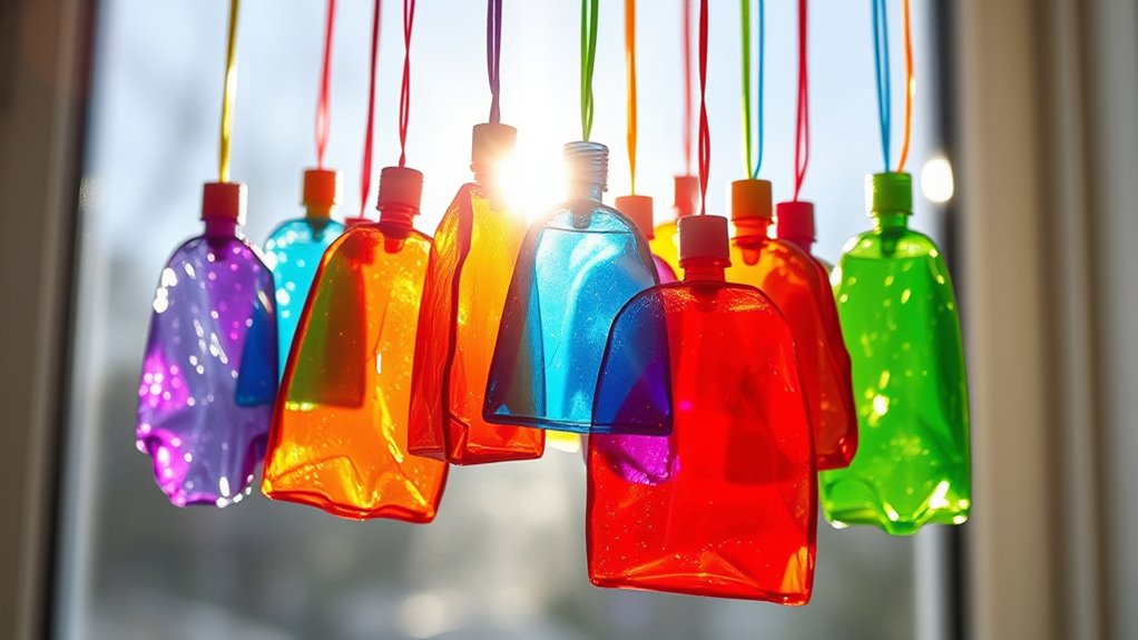 colorful prism display ideas