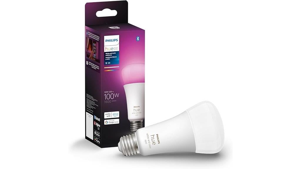 colorful smart led bulb