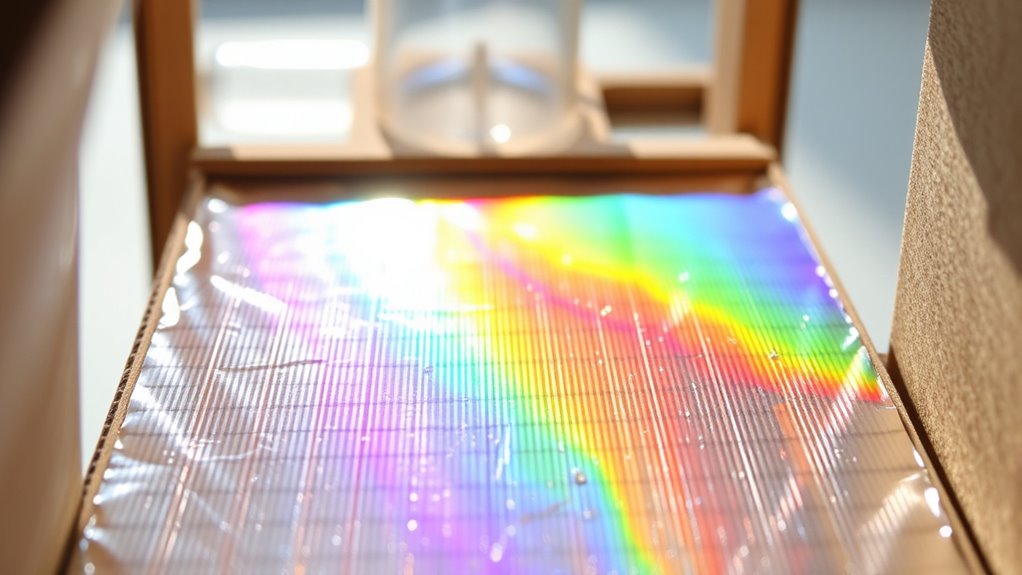 create precise diffraction grating