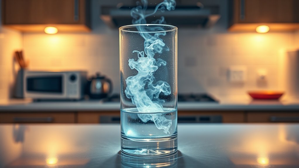 create supersaturated alcohol vapor