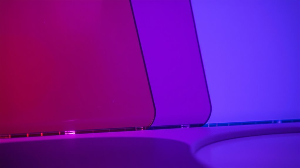 dark colors appear brighter