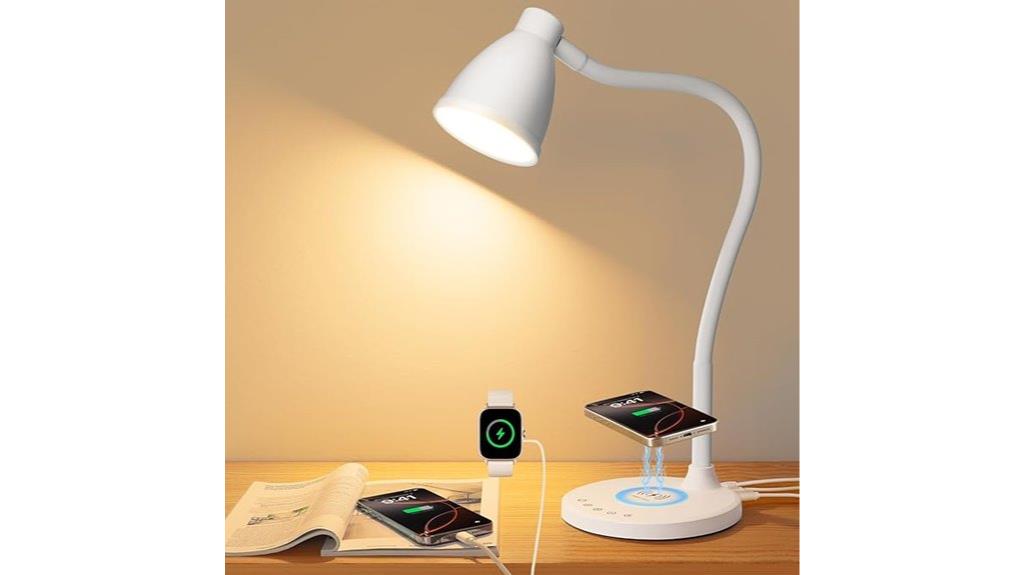 desk lamp with usb c