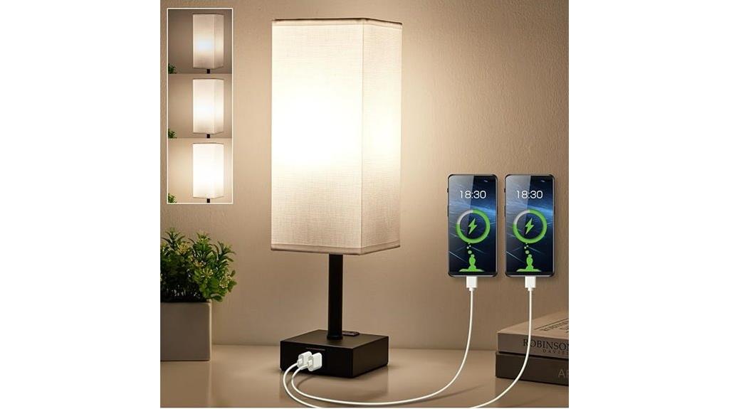 dimmable usb night lamp