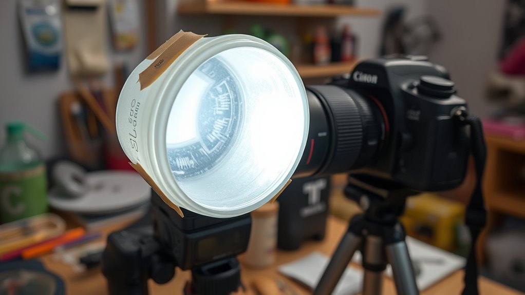 diy homemade flash diffusers