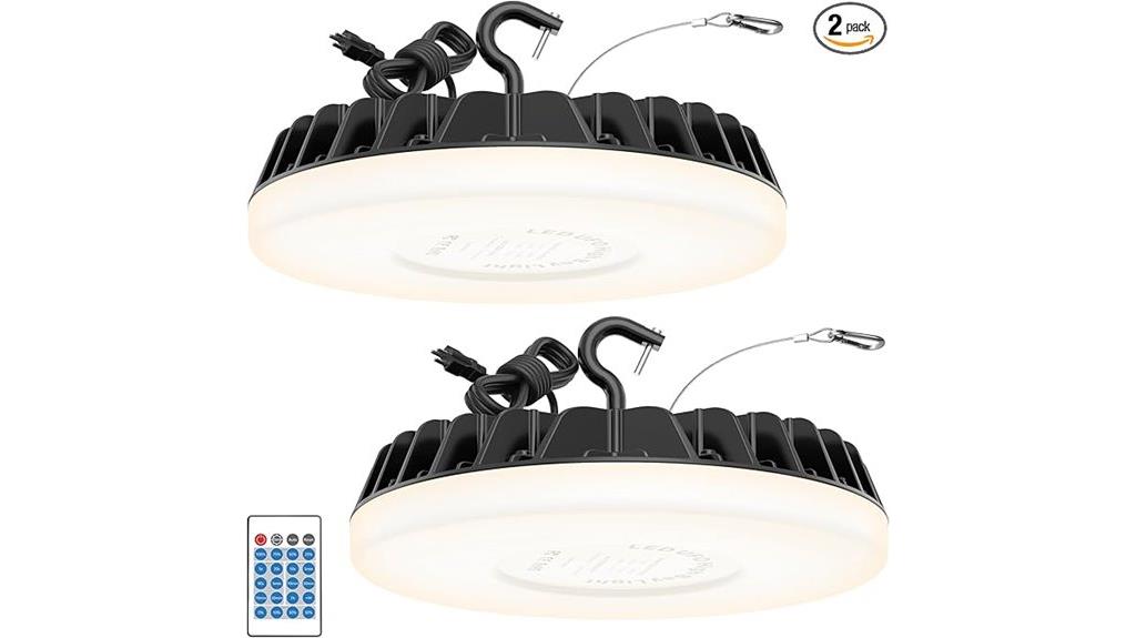 dual 200w shop lights