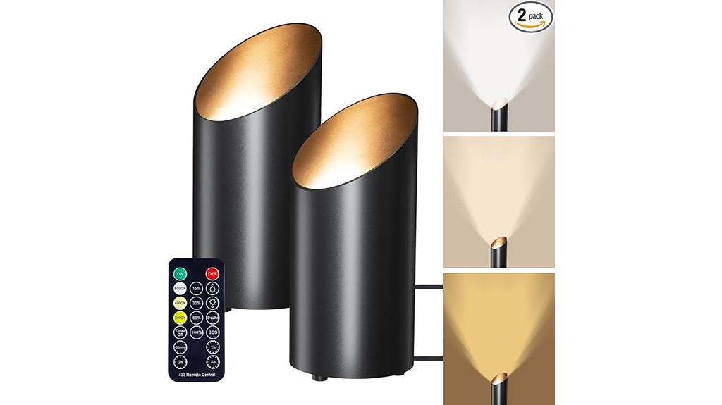 dual floor can lights