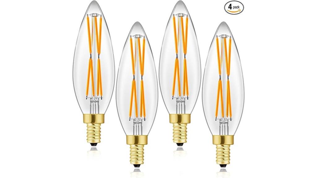 eight watt led bulbs pack