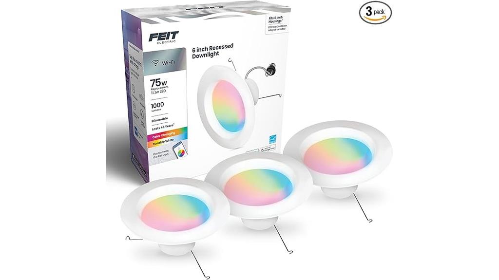 feit electric 3 pack downlights