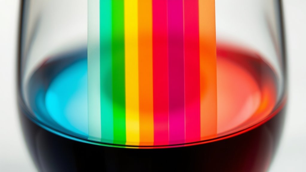 identify dyes by color