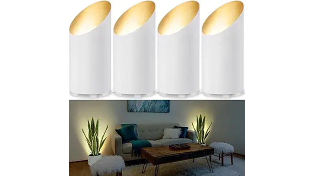 indoor floor uplight set