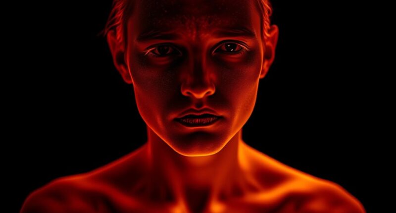 infrared heat signature art