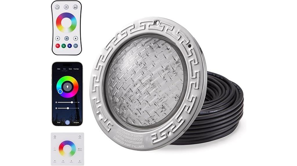 led pool light remote