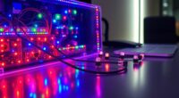 led power via ethernet