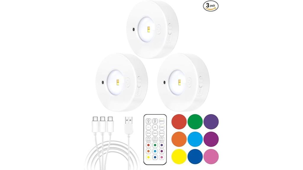 led rgb under cabinet lights