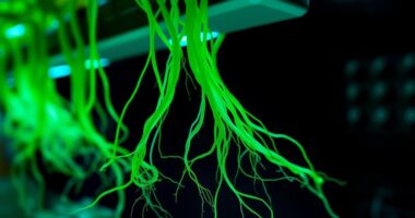 light controlled root development