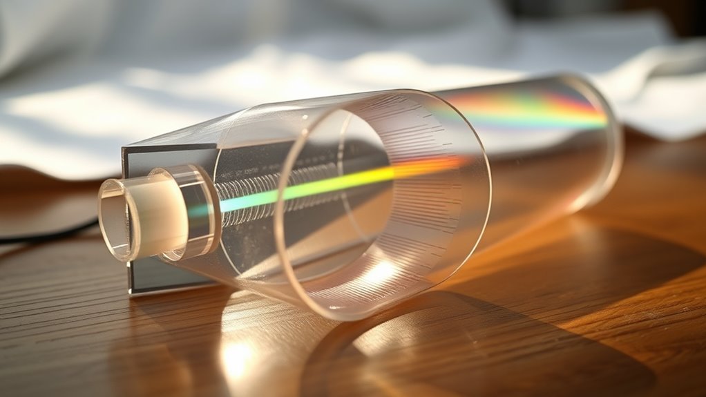 light dispersion and spectral analysis