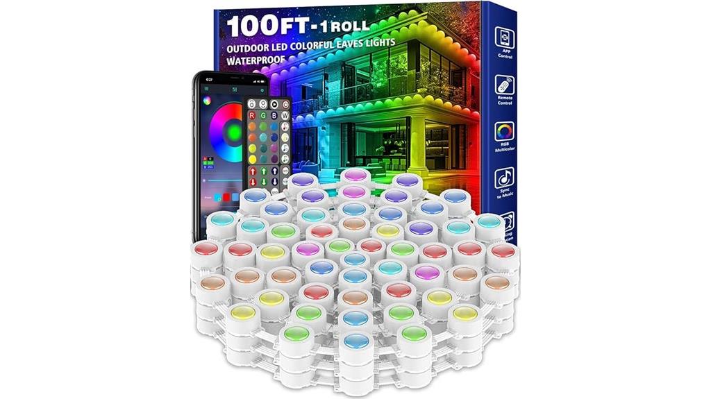 long outdoor rgb lighting