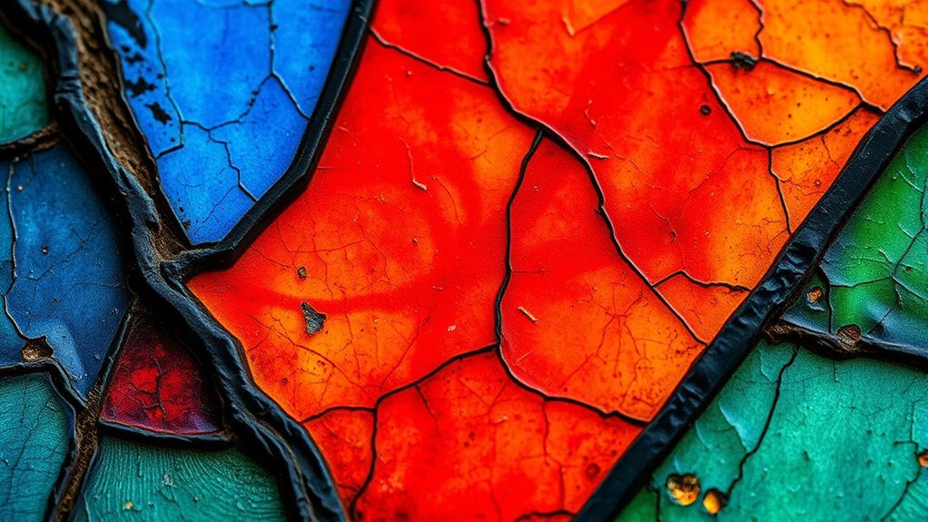 medieval stained glass pigment techniques