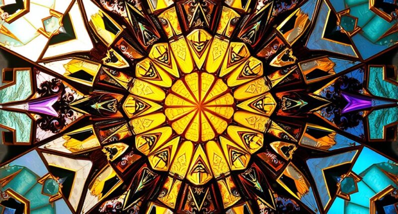 mirror reuse light art