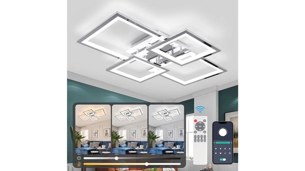 modern acrylic led light