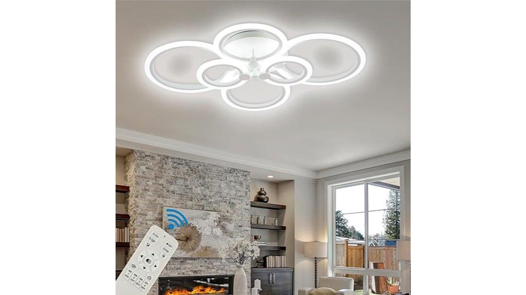 modern dimmable led ceiling light