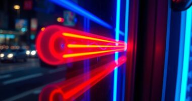 neon gas emission colors