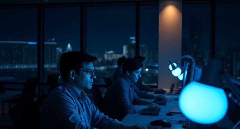 night shift lighting health