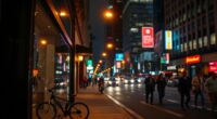 night street zone focus