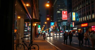 night street zone focus