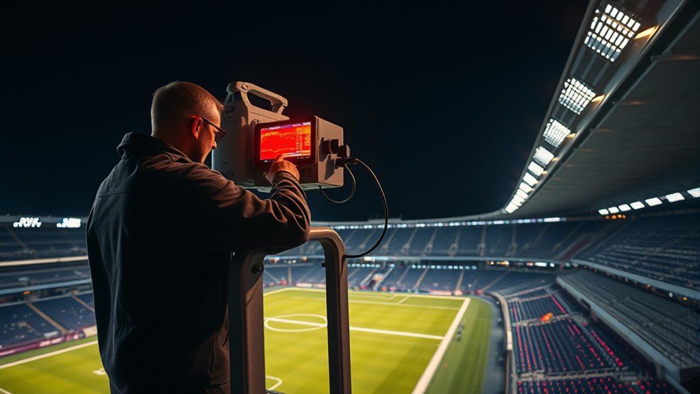 optimal lighting enhances broadcast quality